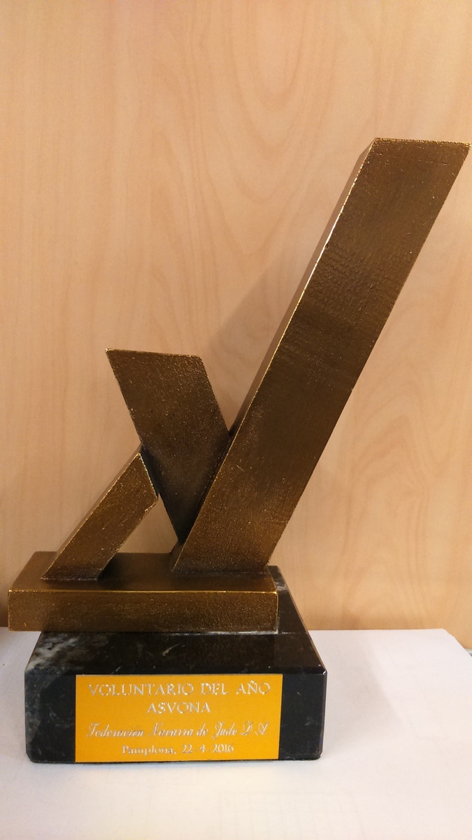 La Federaci&oacute;n Navarra de Judo y D.A. premiada por ASVONA.